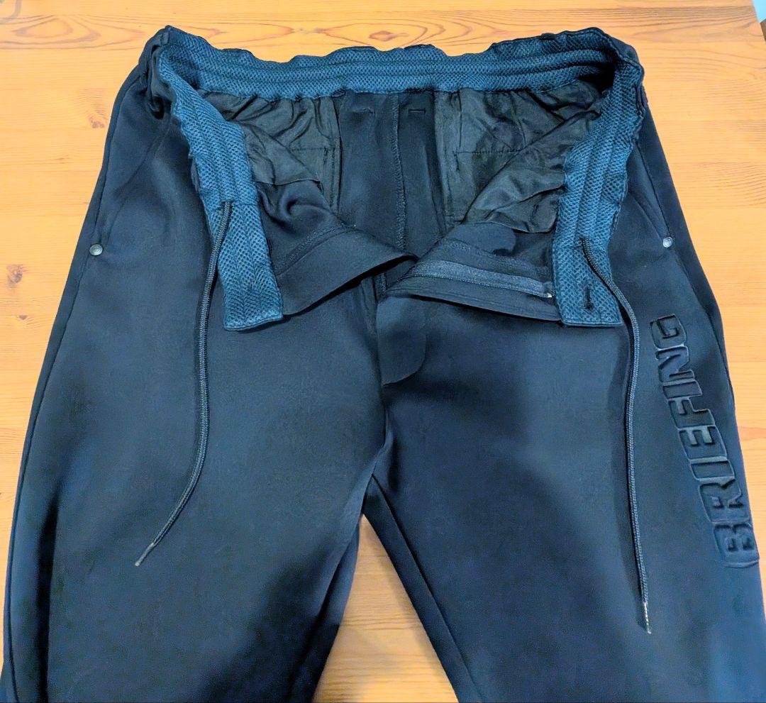 BRIEFING 3DロゴスリムパンツMサイズ　ブラック