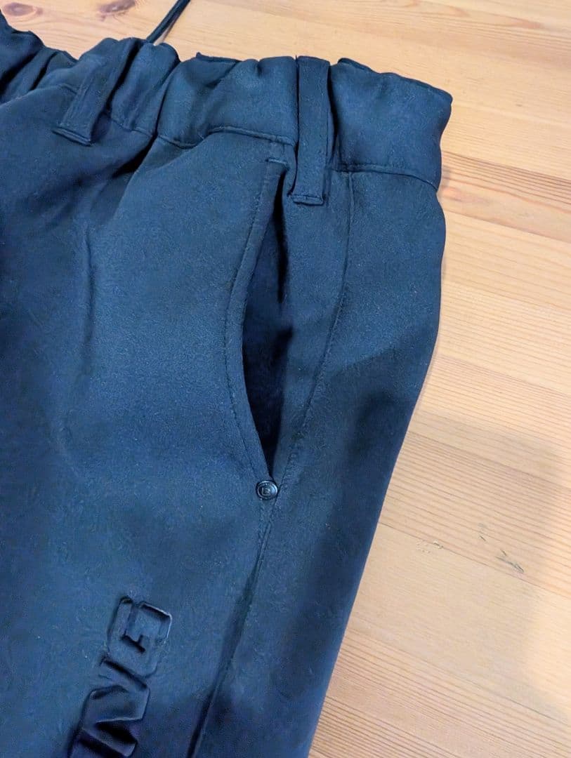 BRIEFING 3DロゴスリムパンツMサイズ　ブラック