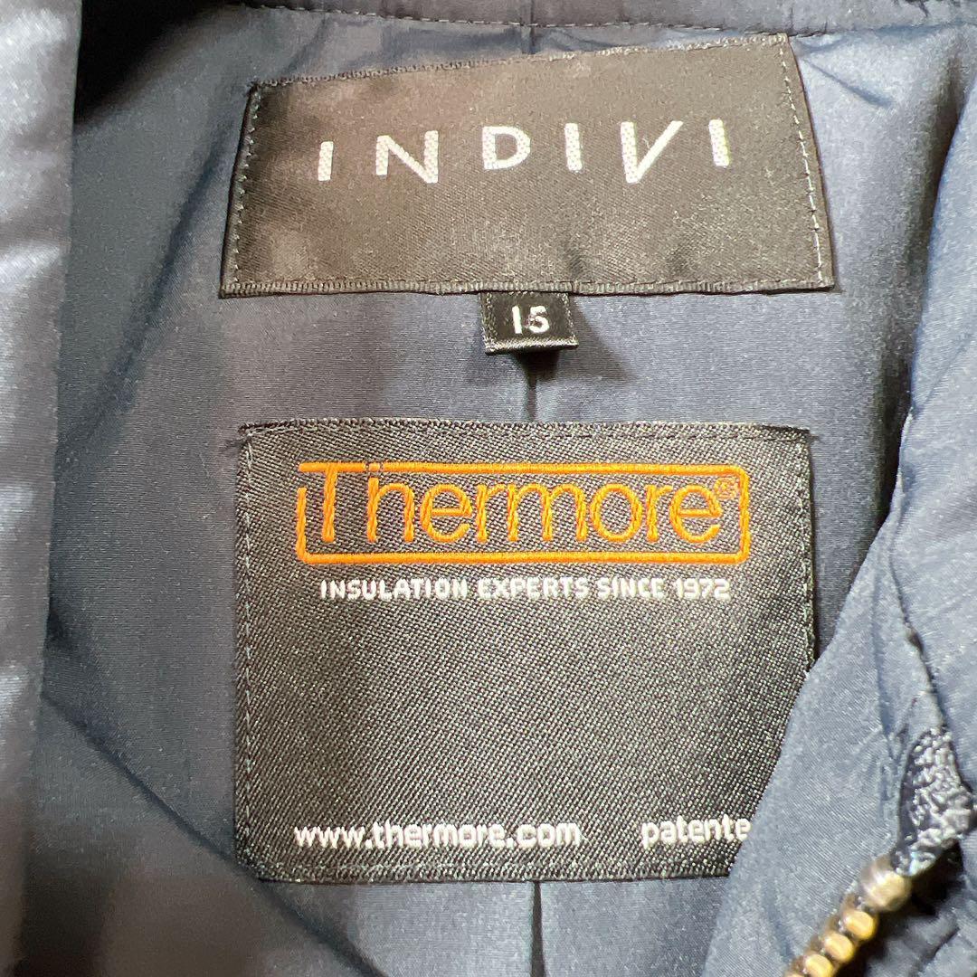 INDIVI フードライナー付き スプリングコート トレンチ オールシーズン