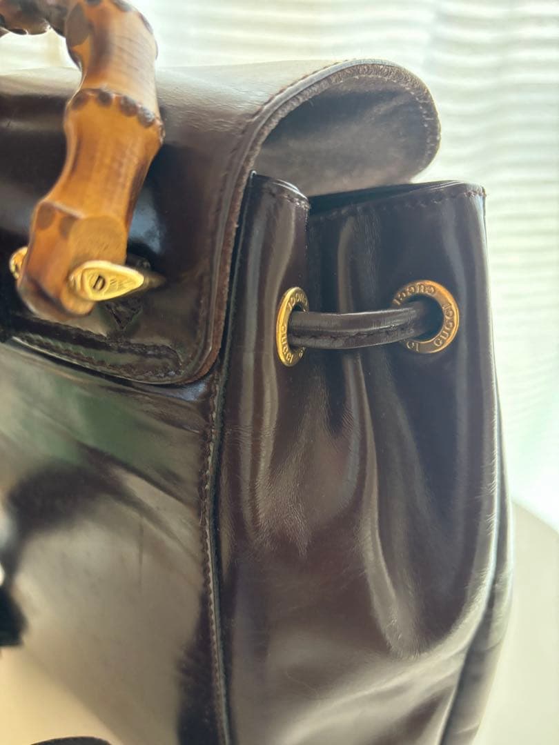 グッチ　GUCCGIレザー ミニリュック ヴィンテージ