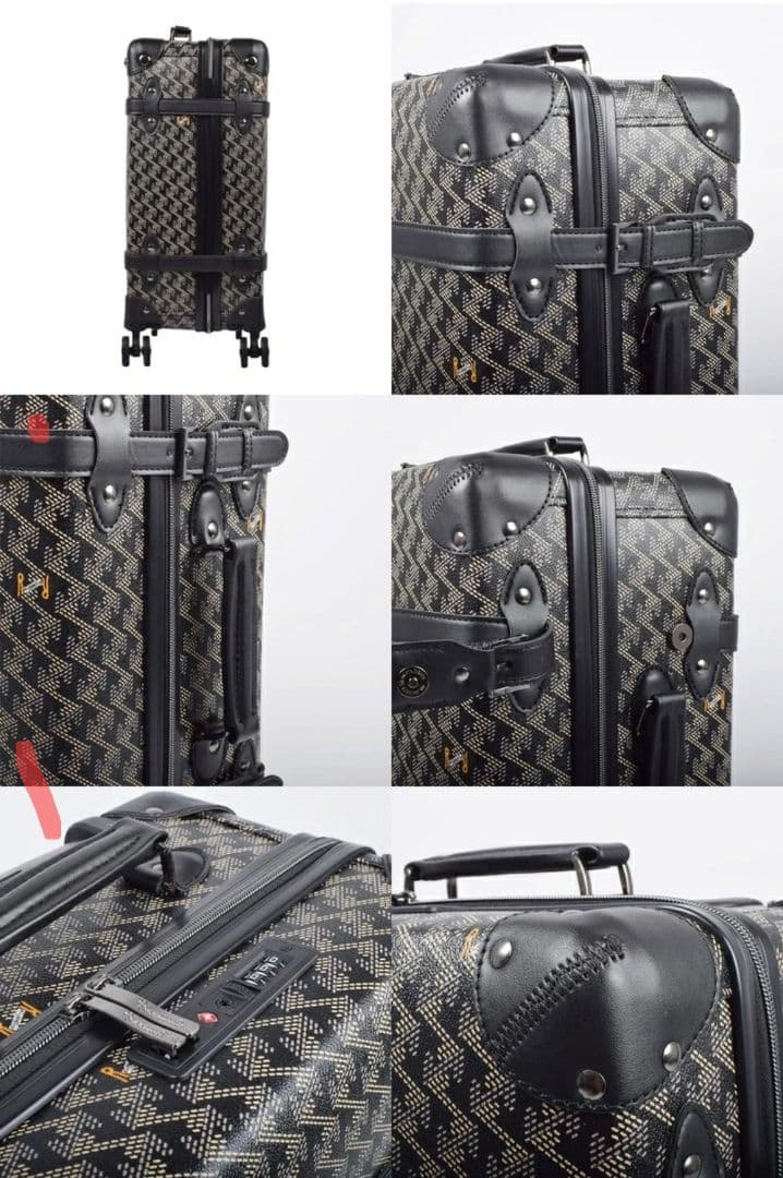 レザレクション　スーツケース　ダークネイビー