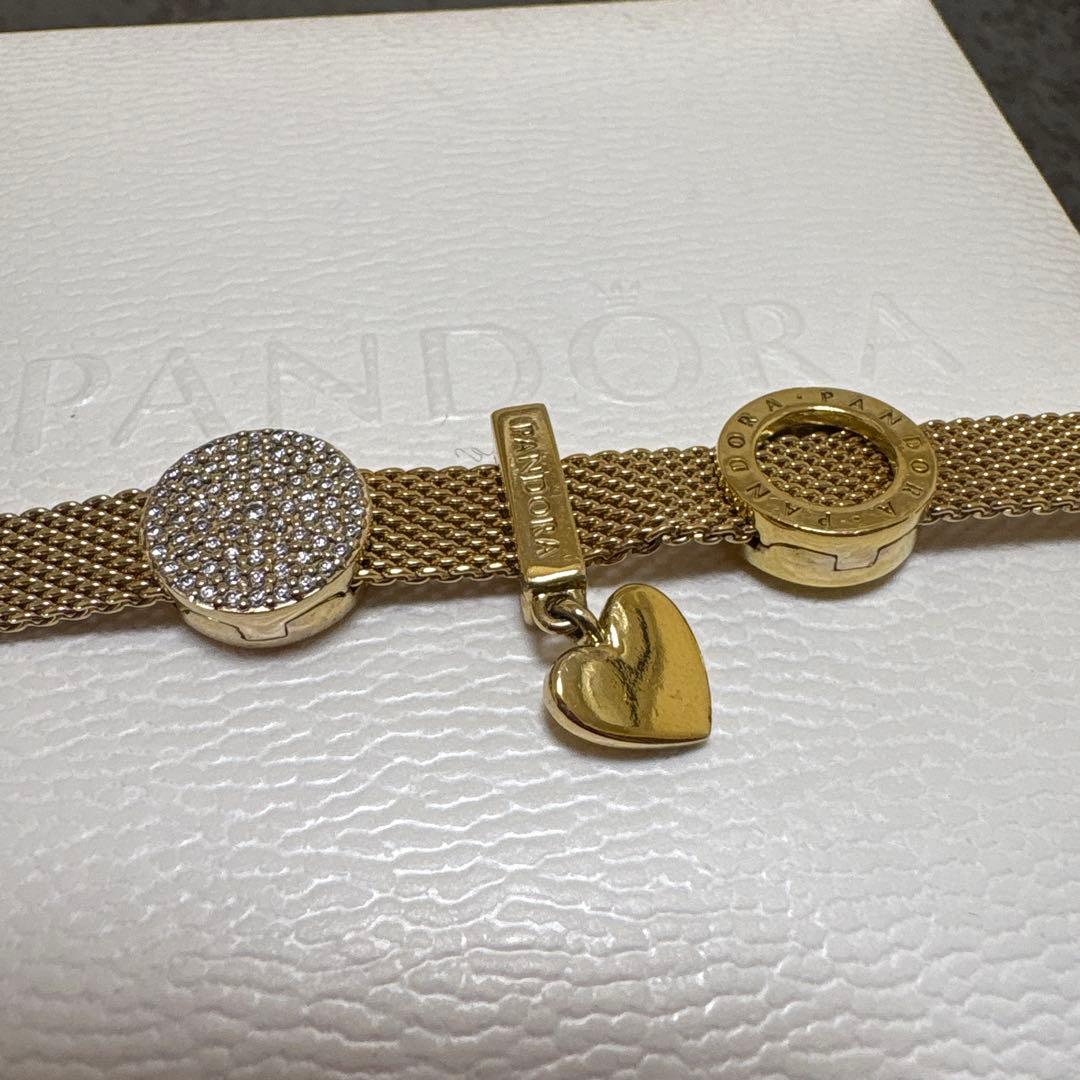 PANDORA ブレスレット16cm ゴールド