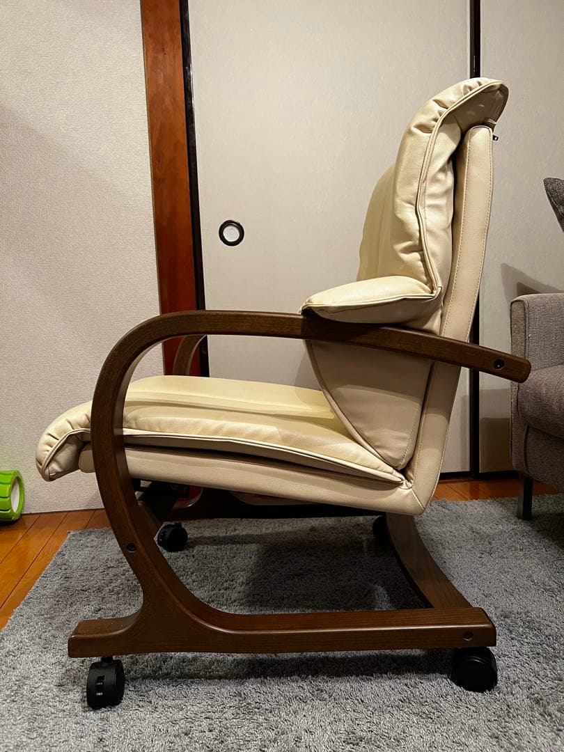 FUJI FURNITURE ダイニングチェア キャスター付き