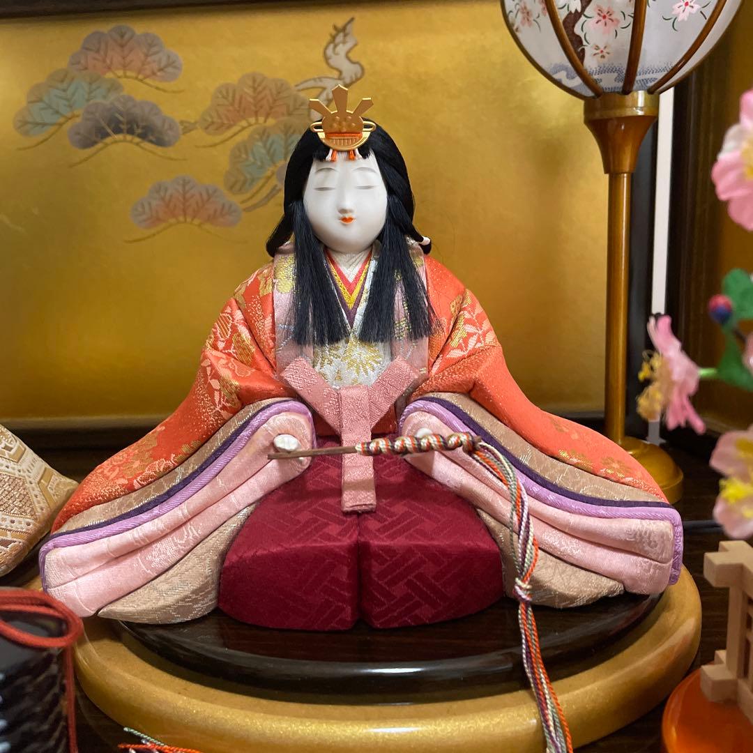 雛人形　江戸木目込　柿沼東光作
