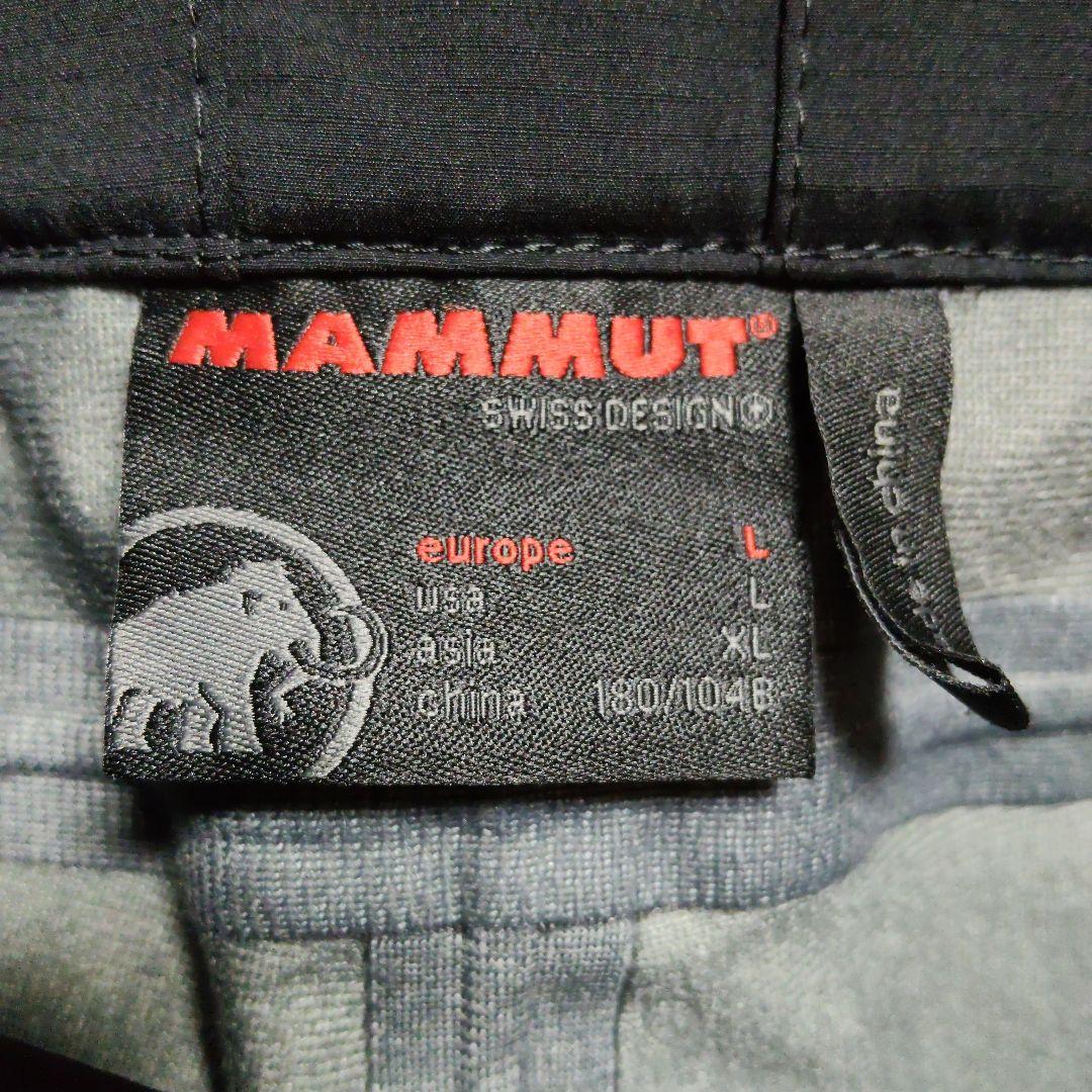 黒赤マンモス マムート ゴアテックス 氷雪用ソフトシェル アイスフォールパンツ