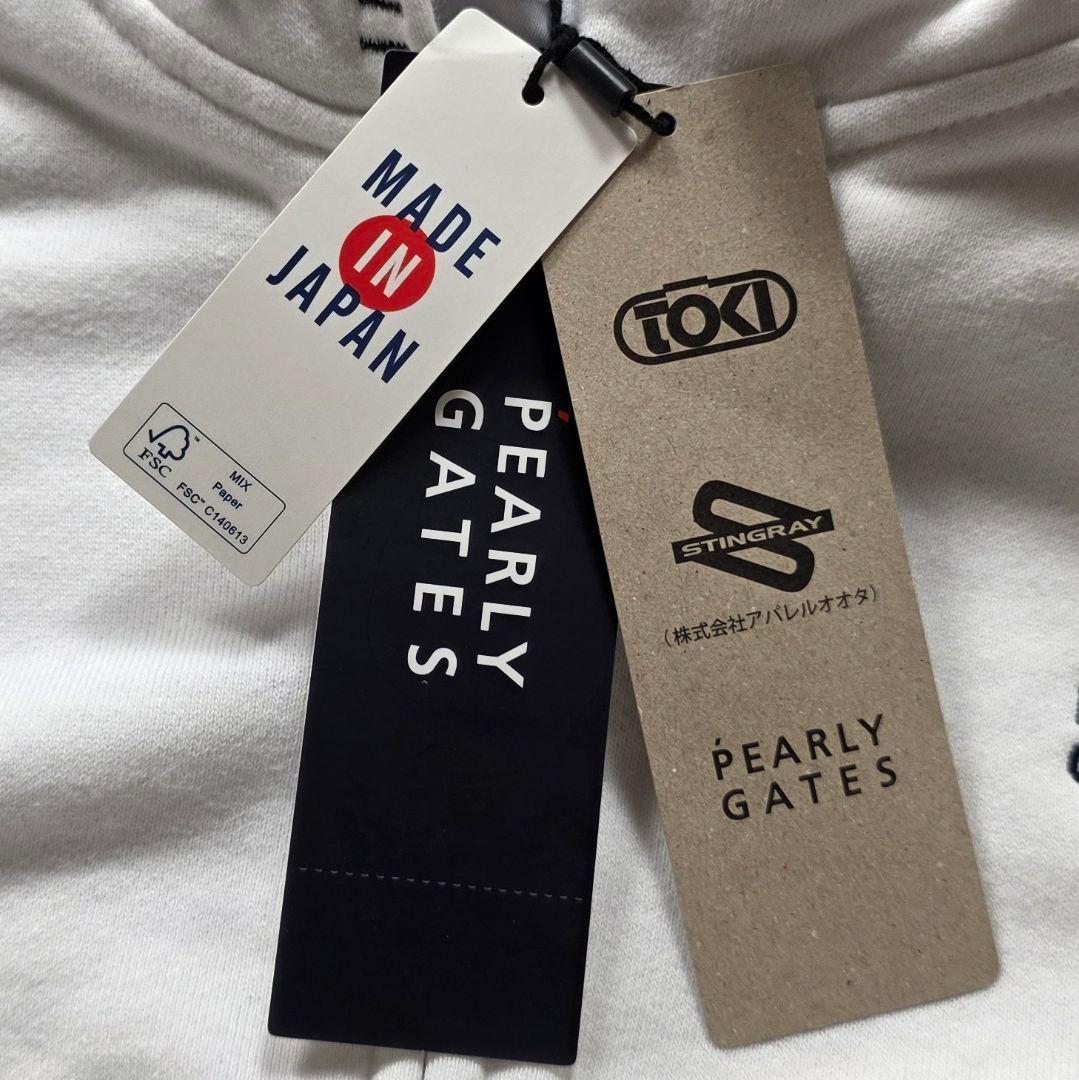 ★新品正規品 パーリーゲイツ メンズフルジップフーディ4(M) 定価35200円