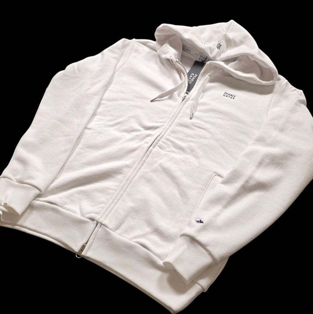 ★新品正規品 パーリーゲイツ メンズフルジップフーディ4(M) 定価35200円