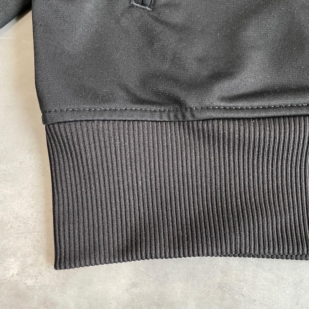 アディダス トラックジャケット ファイヤーバード 古着 黒 白 L 13732