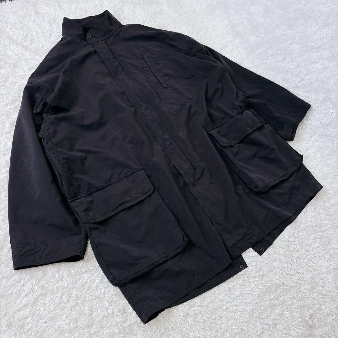 美品　Poter Classic ウェザーミリタリーコート　洗える　M ブラック