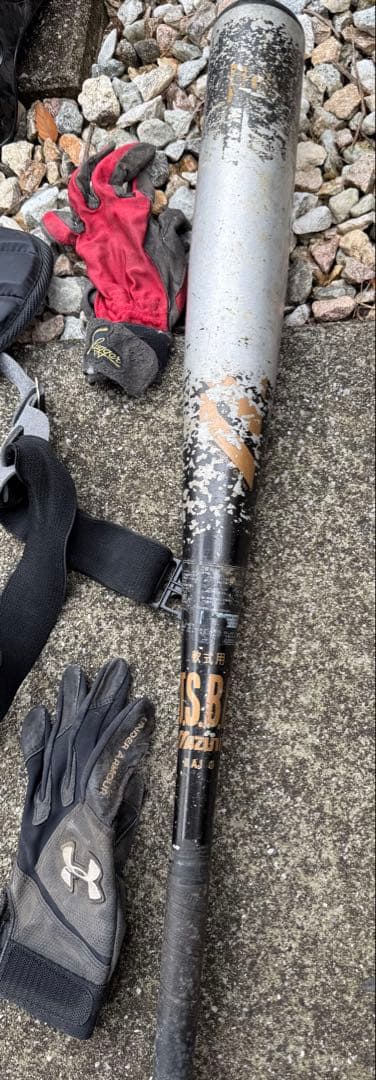 Mizuno キャッチャー防具一式とバットセット