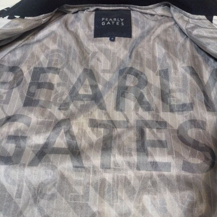 ⭐美品⭐パーリーゲイツ⭐ゼブラ⭐防寒ジャケット⭐黒&白⭐M⭐お洒落⭐