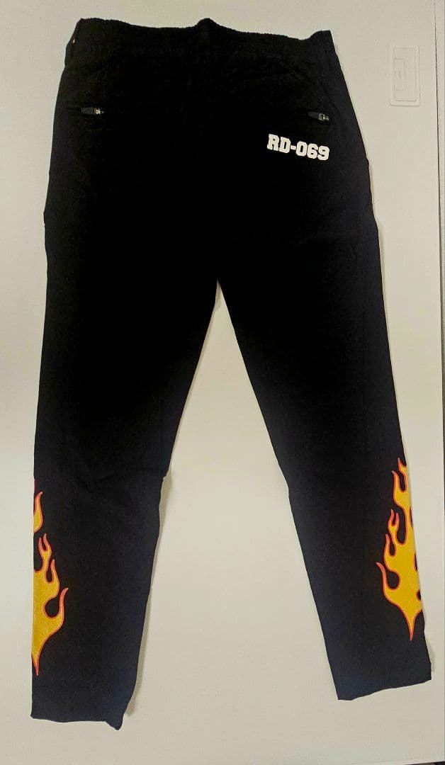 ROCK DUDE フレイムデザインジャケット　パンツ　上下セット　Mサイズ