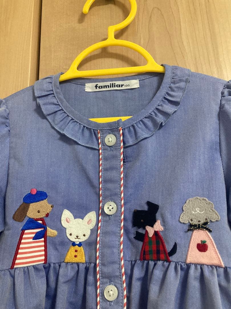 ファミリア　ワンピース　100cm