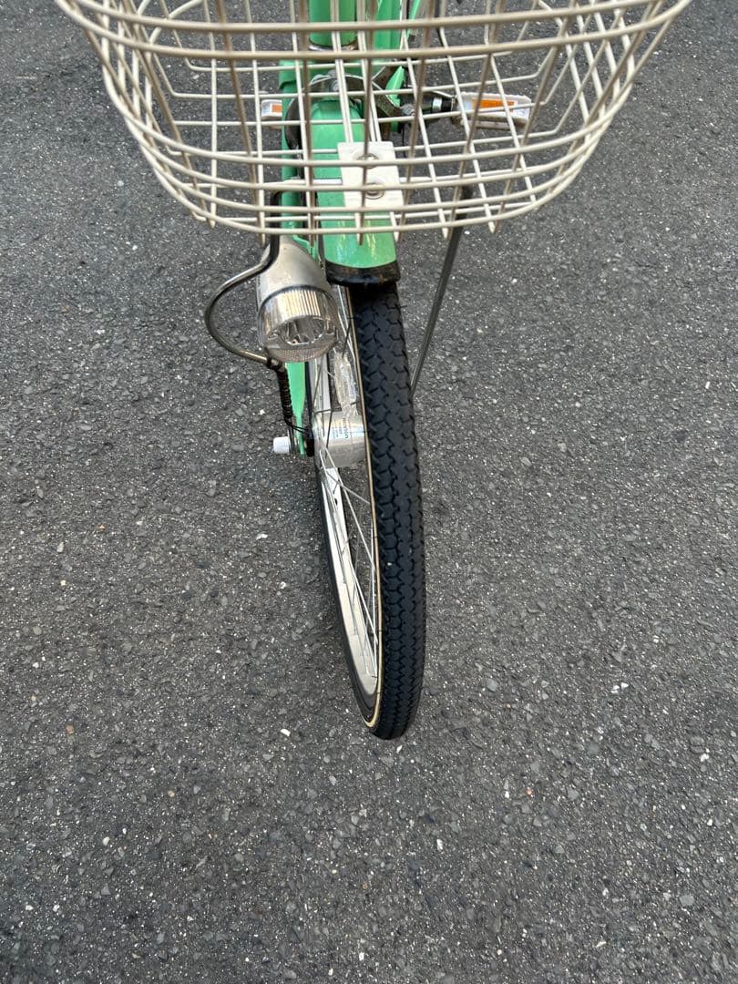 ミントグリーン ジュニアシティサイクル 24インチ - yellows.co.jp 日本