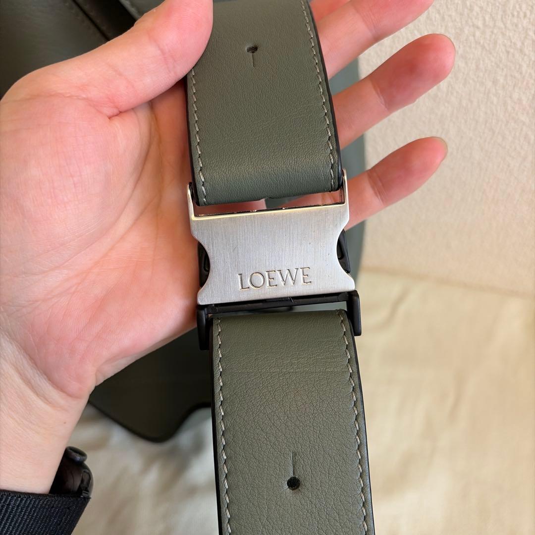 【美品LOEWE ロエベ パズルバムバッグ スモール　ショルダーバッグ　カーキ