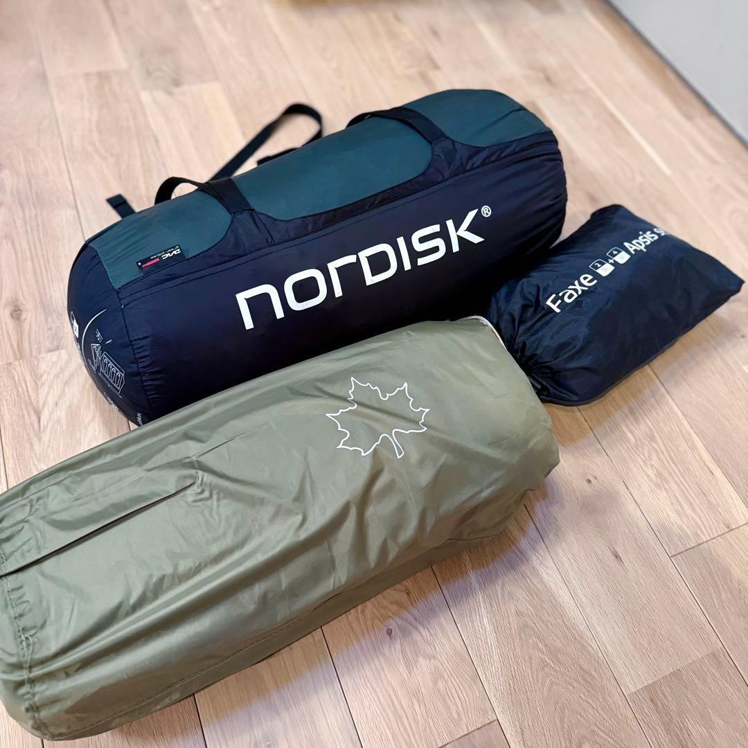 【値下げ】Nordisk Faxe 4 Apsis setおまけあり