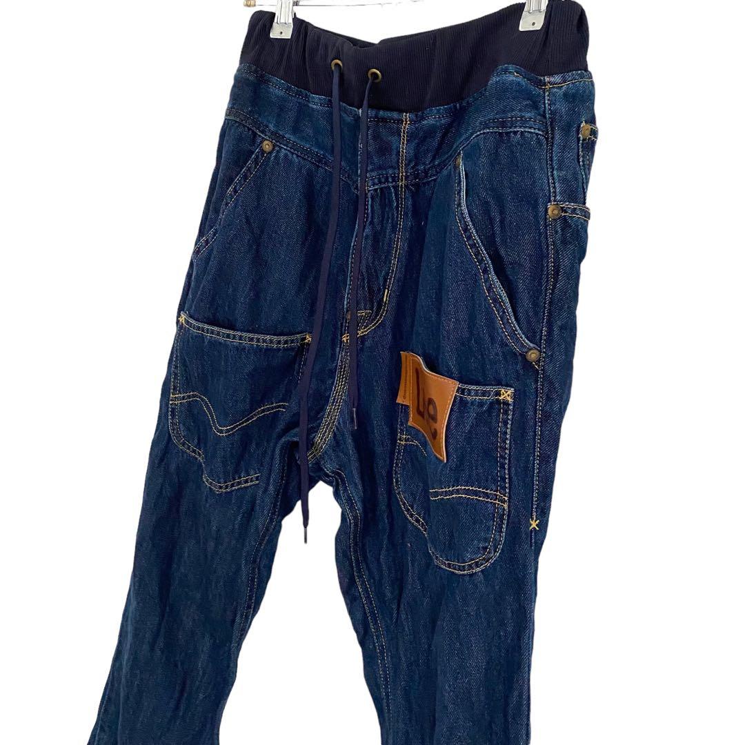 メルシーボークー×Lee コラボ うしろまえサルエルデニムパンツ