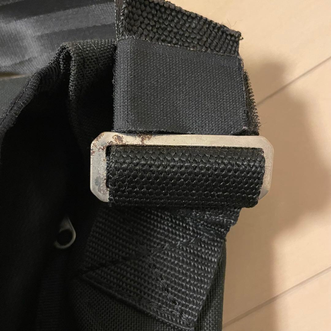 bagaboo メッセンジャーバッグ 黒　blue lug メッセンジャー