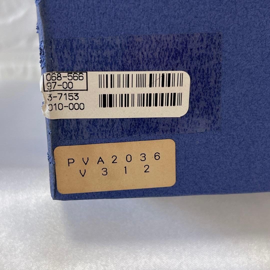 新品未使用】PORONIA 高級カットガラス花瓶 琥珀色 エレガントな逸品