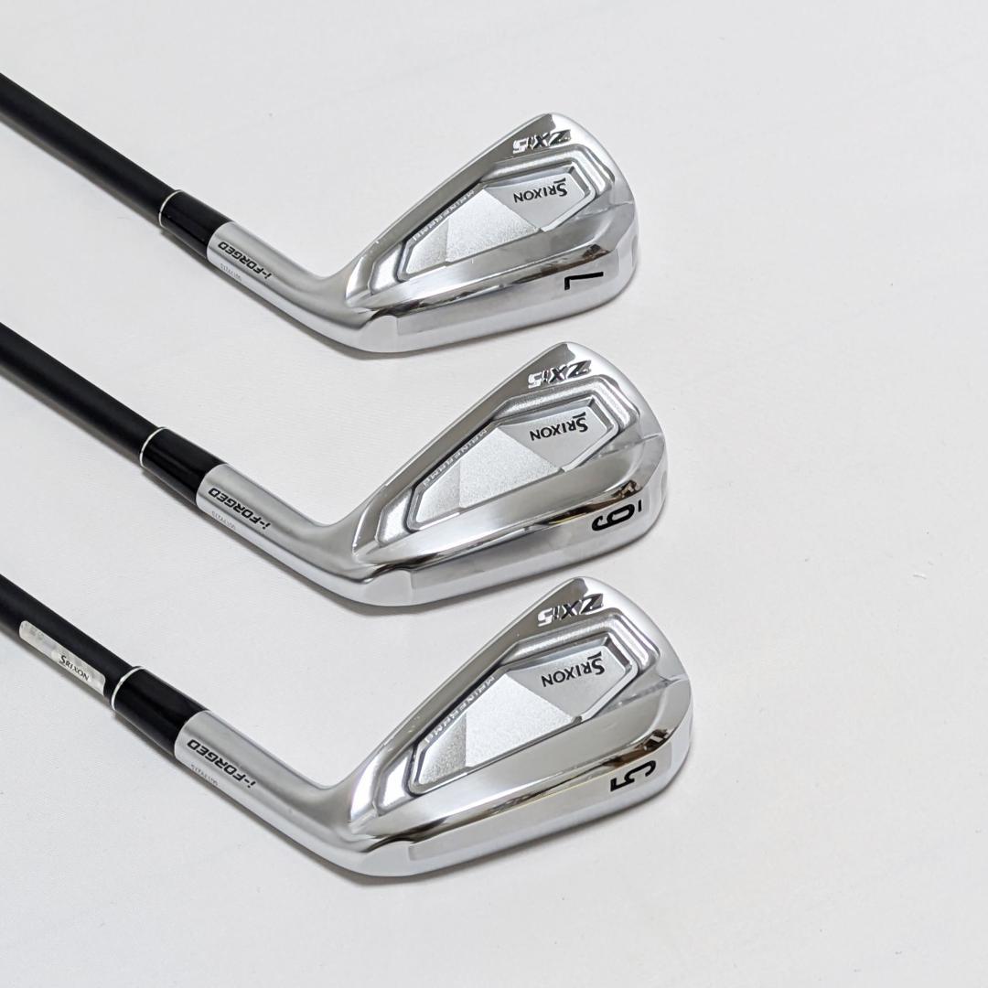 スリクソン ZXi5 アイアン ＃5～9・PW 6本 TRAVIL 95 S