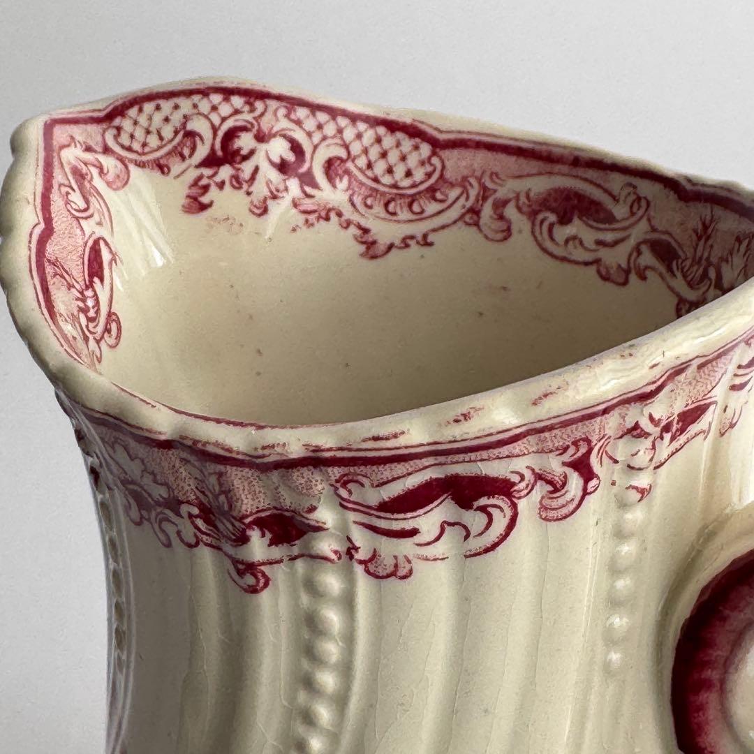 m*m様 フランスアンティーク　サルグミンヌ　Fontanges ミルクピッチャ