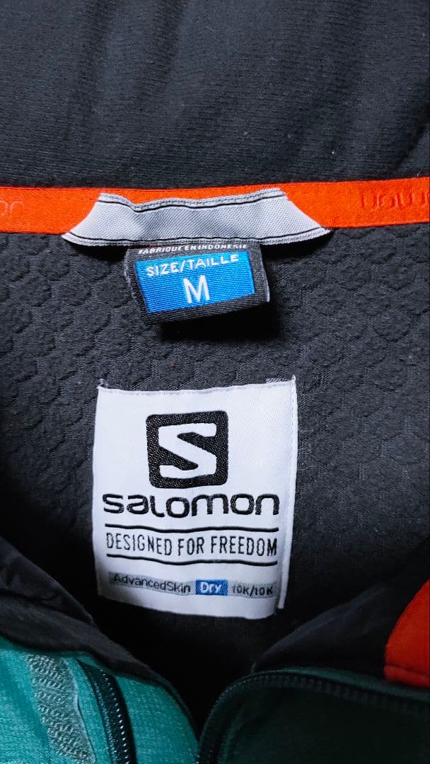 【SALOMON サロモン】スキーウェア 中綿ジャケット 雪山 保温