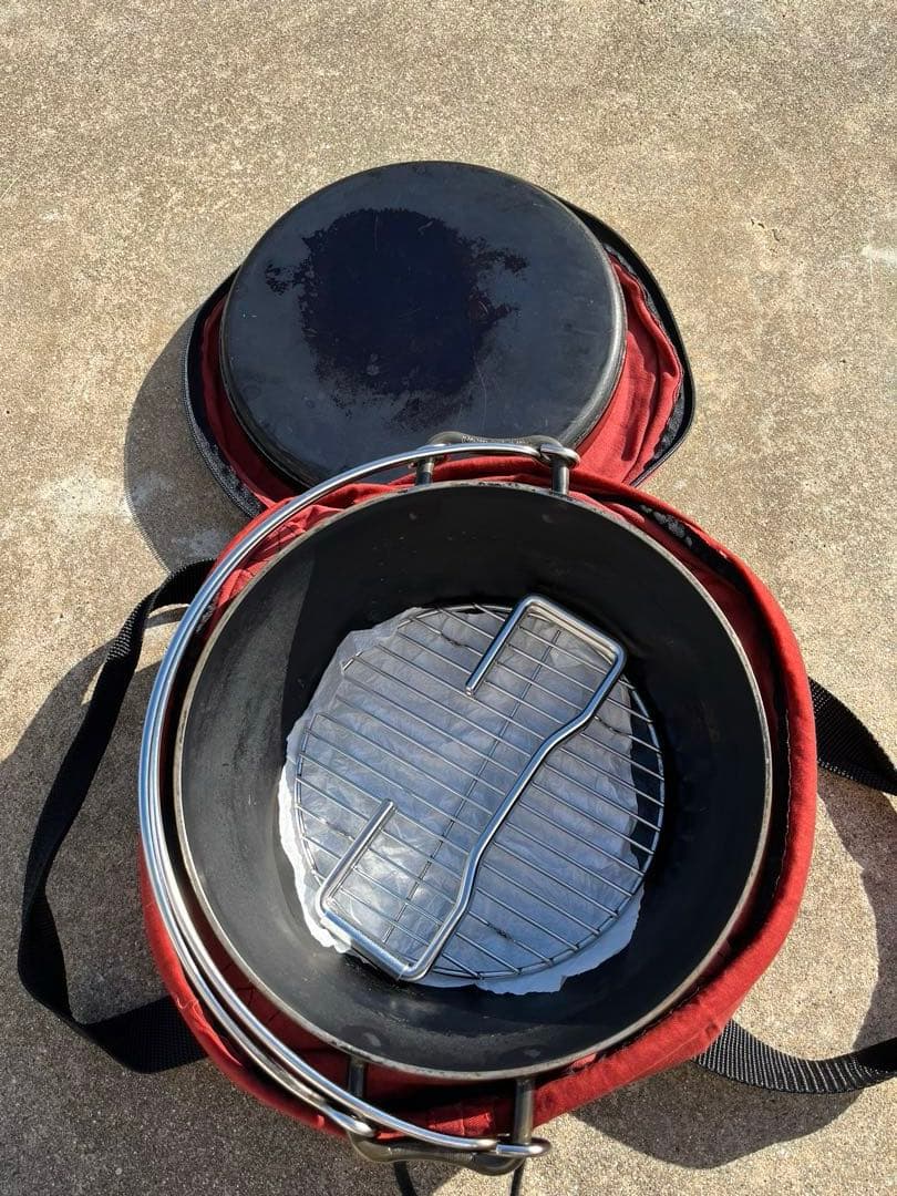 最終ユニフレーム　ダッチオーブン10インチ　セット