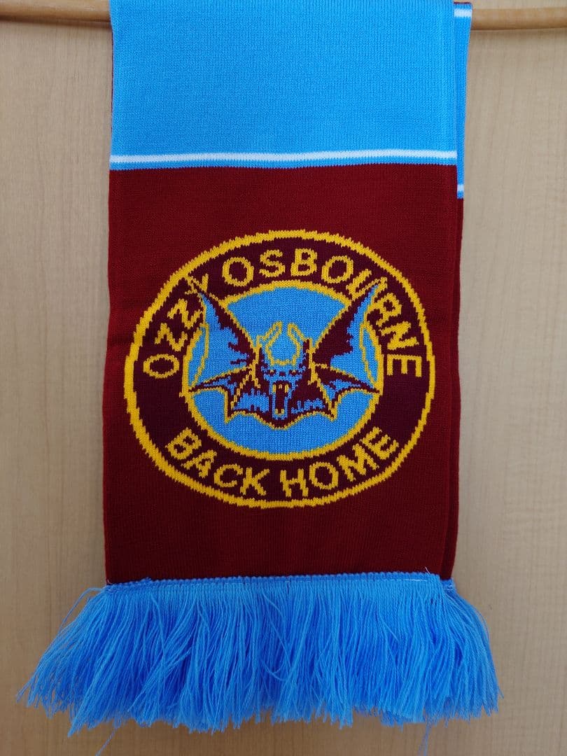 アストンヴィラ×オジーオズボーン バックホーム マフラー 新品未使用