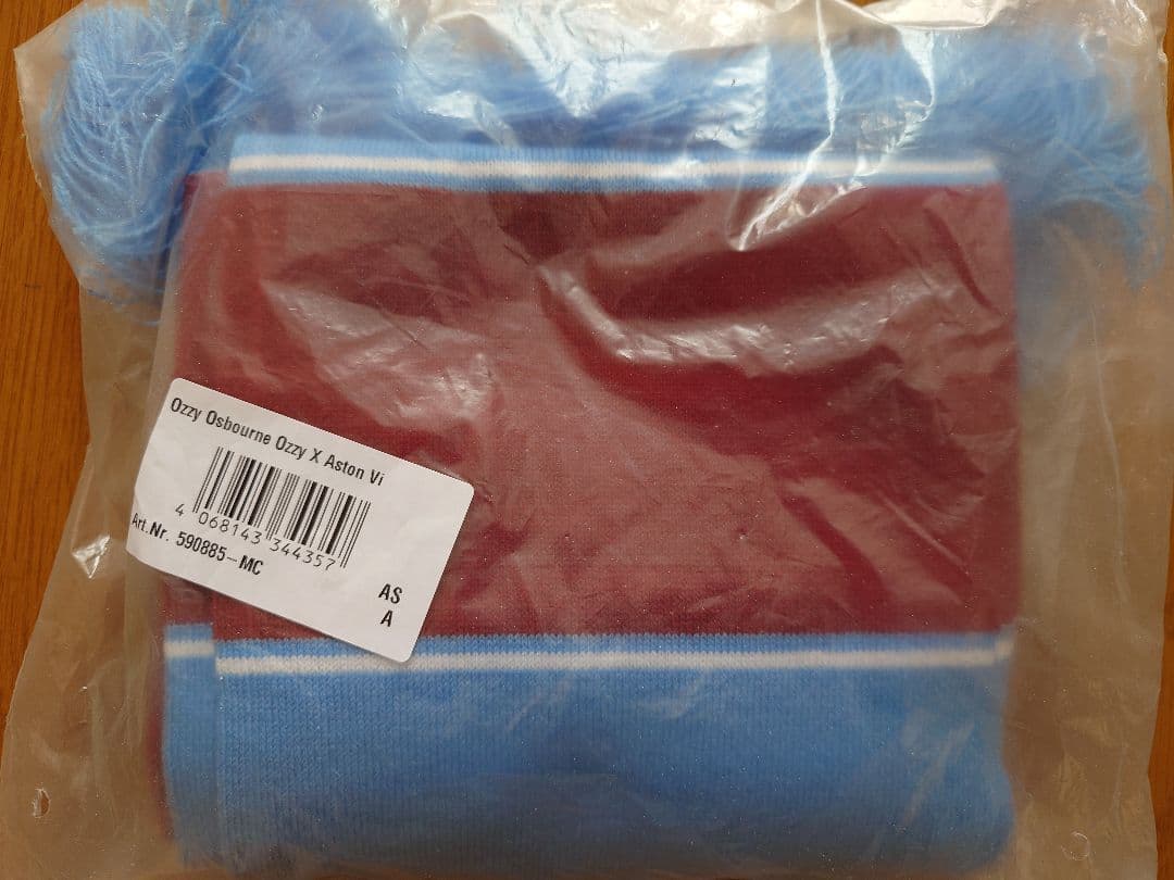 アストンヴィラ×オジーオズボーン バックホーム マフラー 新品未使用