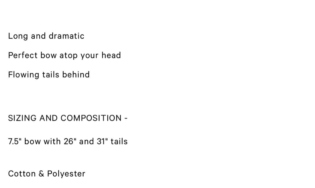 SANDY LIANG 6月までSALE໒꒱ ブラックリボンヘアアクセサリー - メルカリ