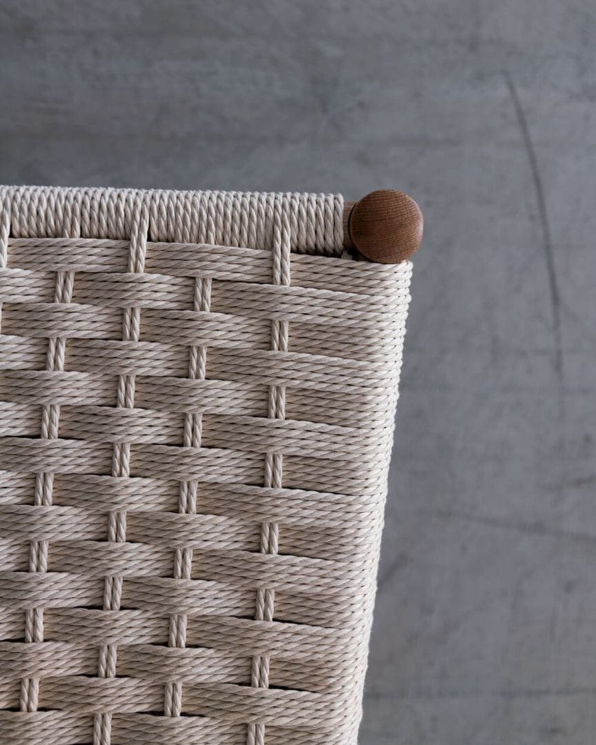 ダイニングチェア　ペーパーコード　オーク材