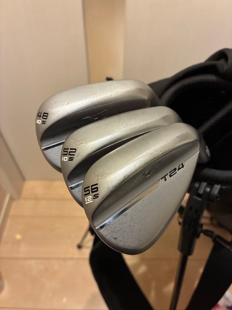 ミズノT24ウェッジ 3本セット 48/52/58 DG S200