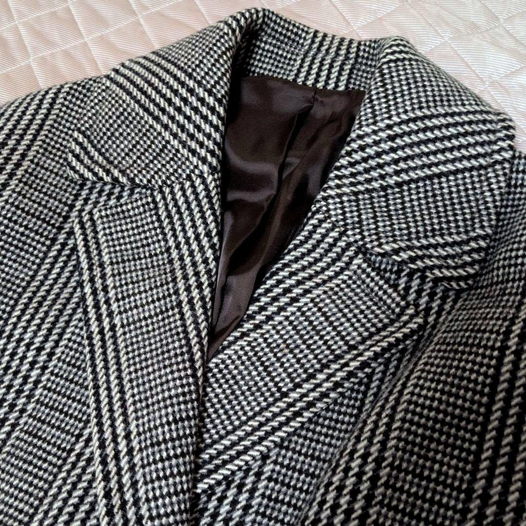 ジャーナルスタンダードレリューム ダブルカラー チェックコート