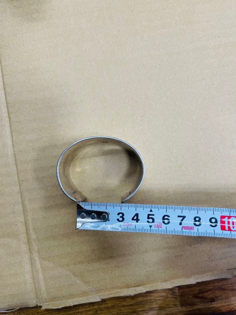 唯一無二 インディアンジュエリー ナバホ族 バングル ブレスレット シルバー