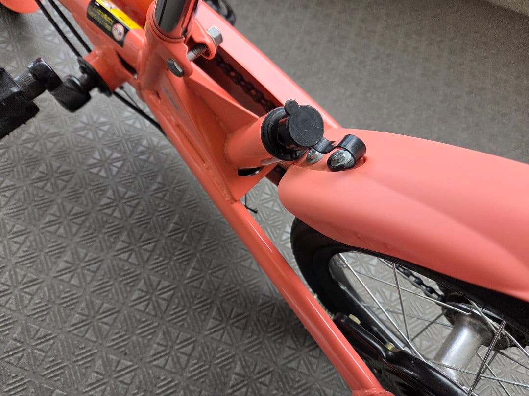 ピープル いきなり自転車 かじとり式 14インチ【ピュアローズ】