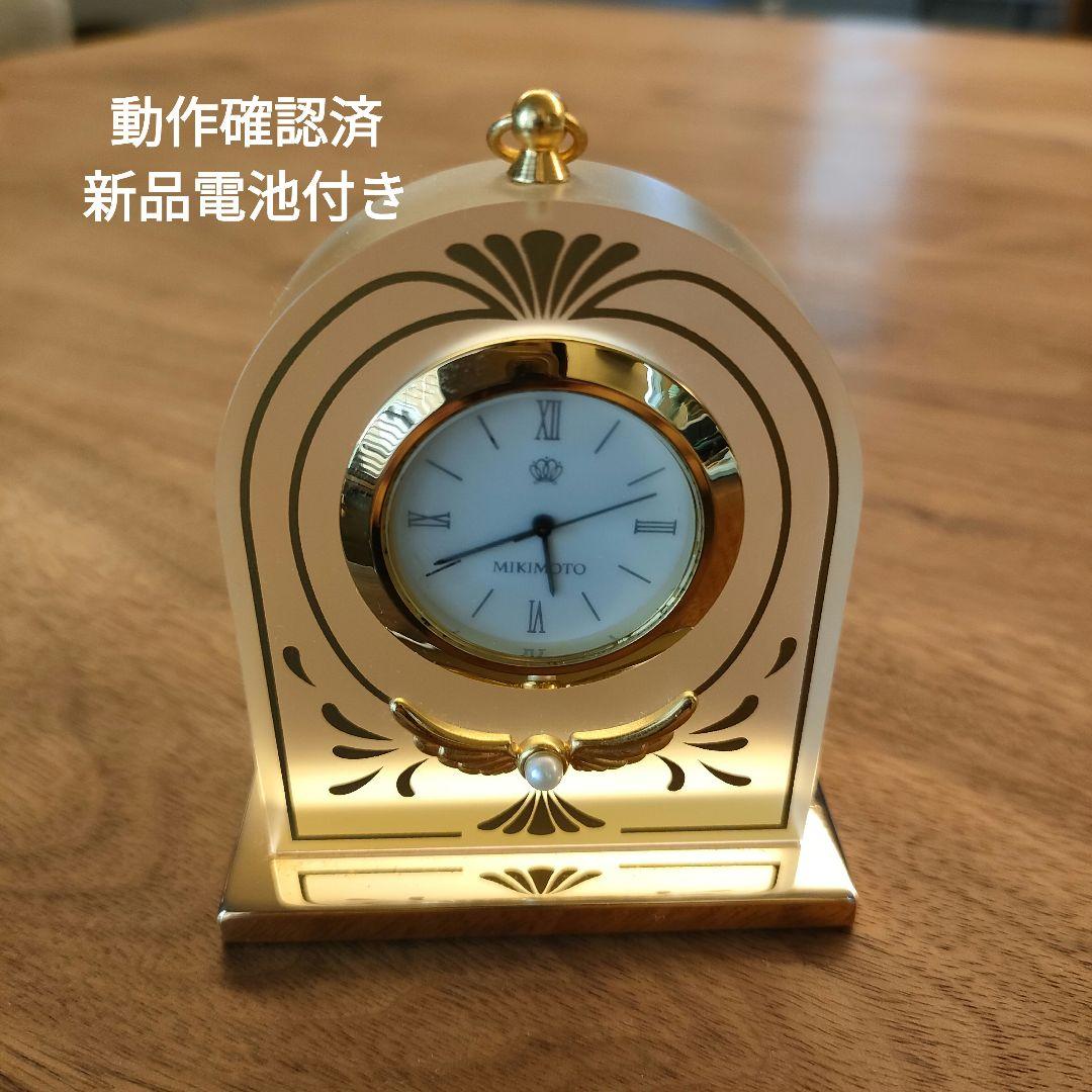 MIKIMOTO ミキモト 置き時計 パール - メルカリ