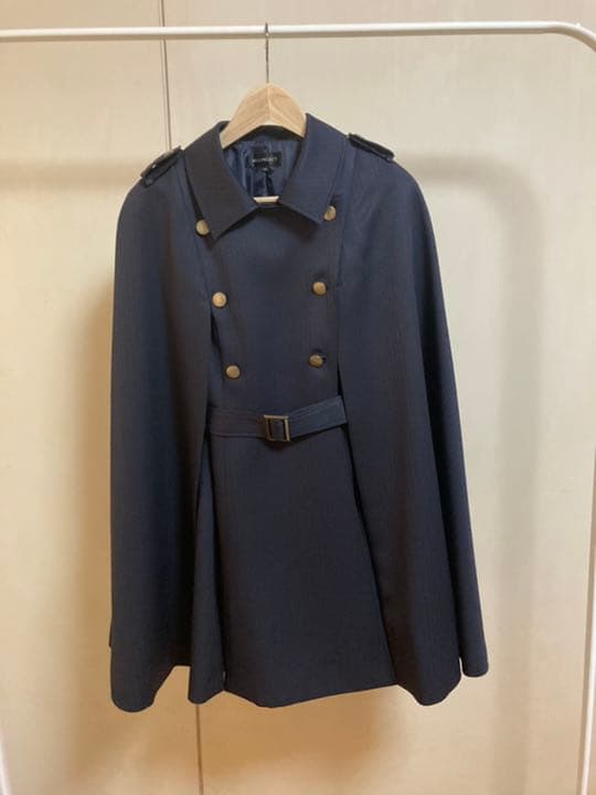 NO.S PROJECT クロークコート ノスプロジェクト ネイビー