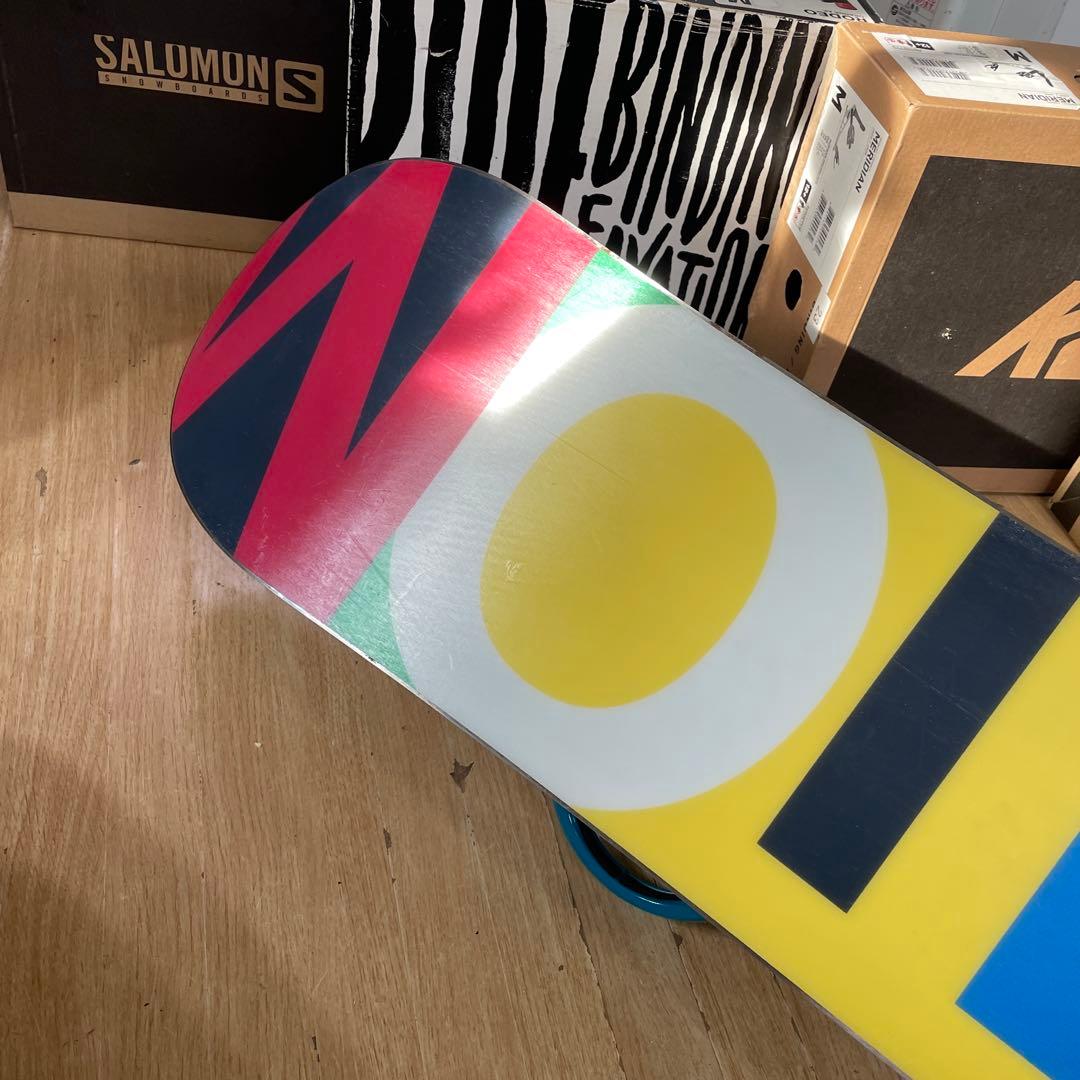 BURTON　キッズスノーボードセット　バートンバイン付　CUSTOM　カスタム