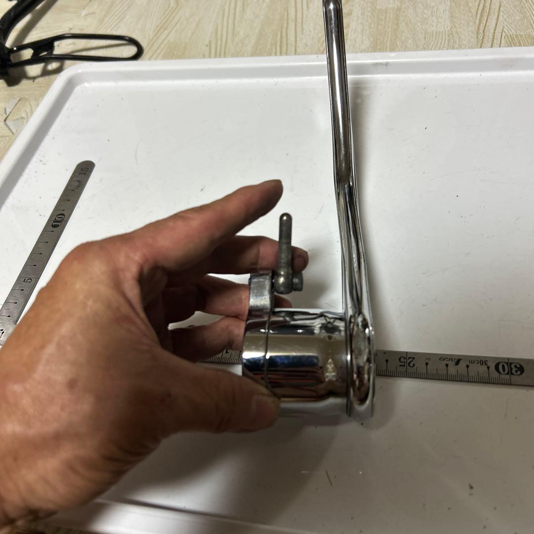 ハーレーブレーキアーム　クローム中古品