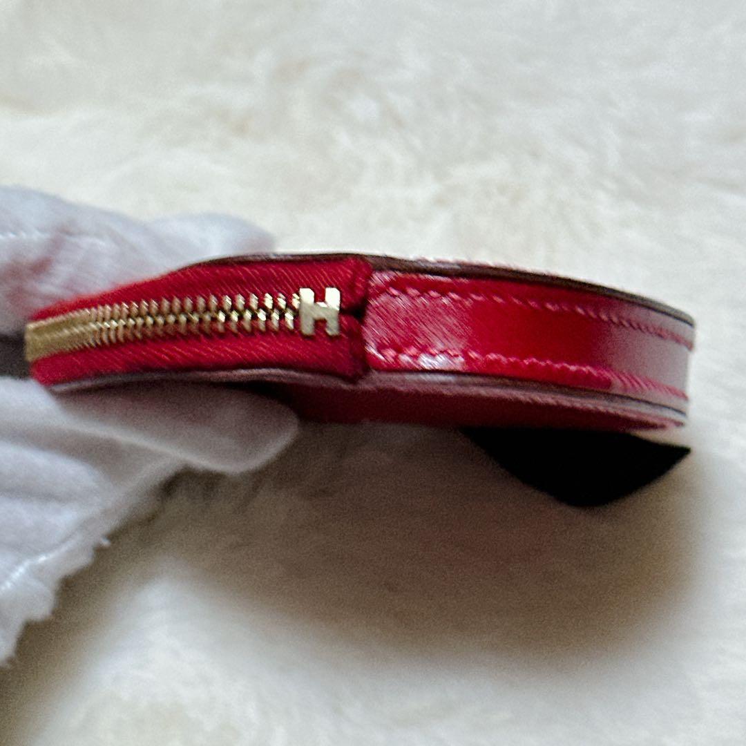 エルメスHERMÈS リンゴ型 ケース 赤