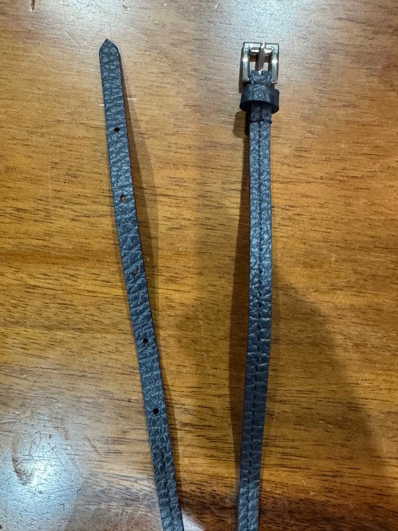 Maison Margiela レザー製 iphoneケース（紺・ネイビー）