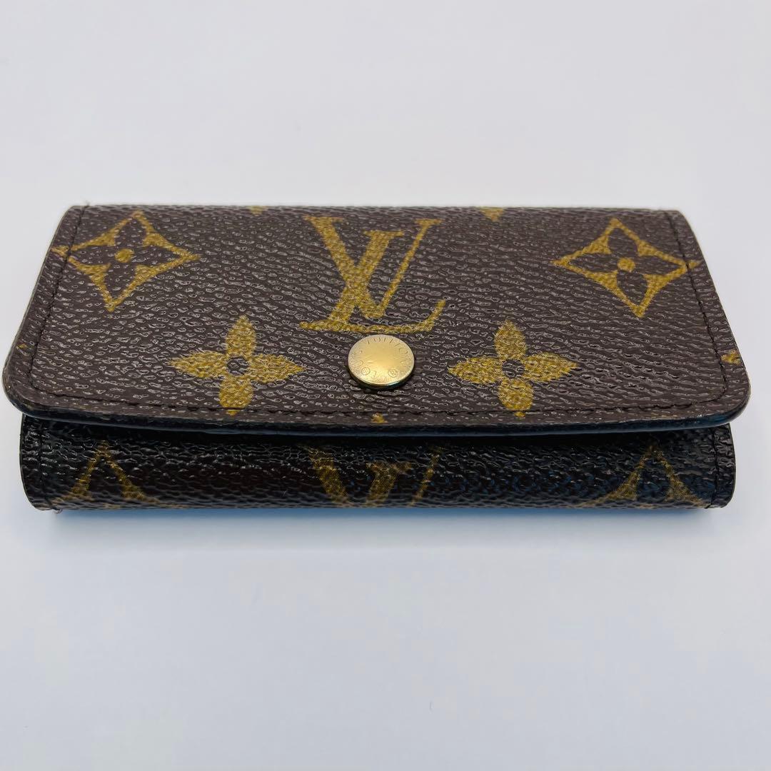 【美品】LOUIS VUITTON ルイヴィトン モノグラム 4 キーケース