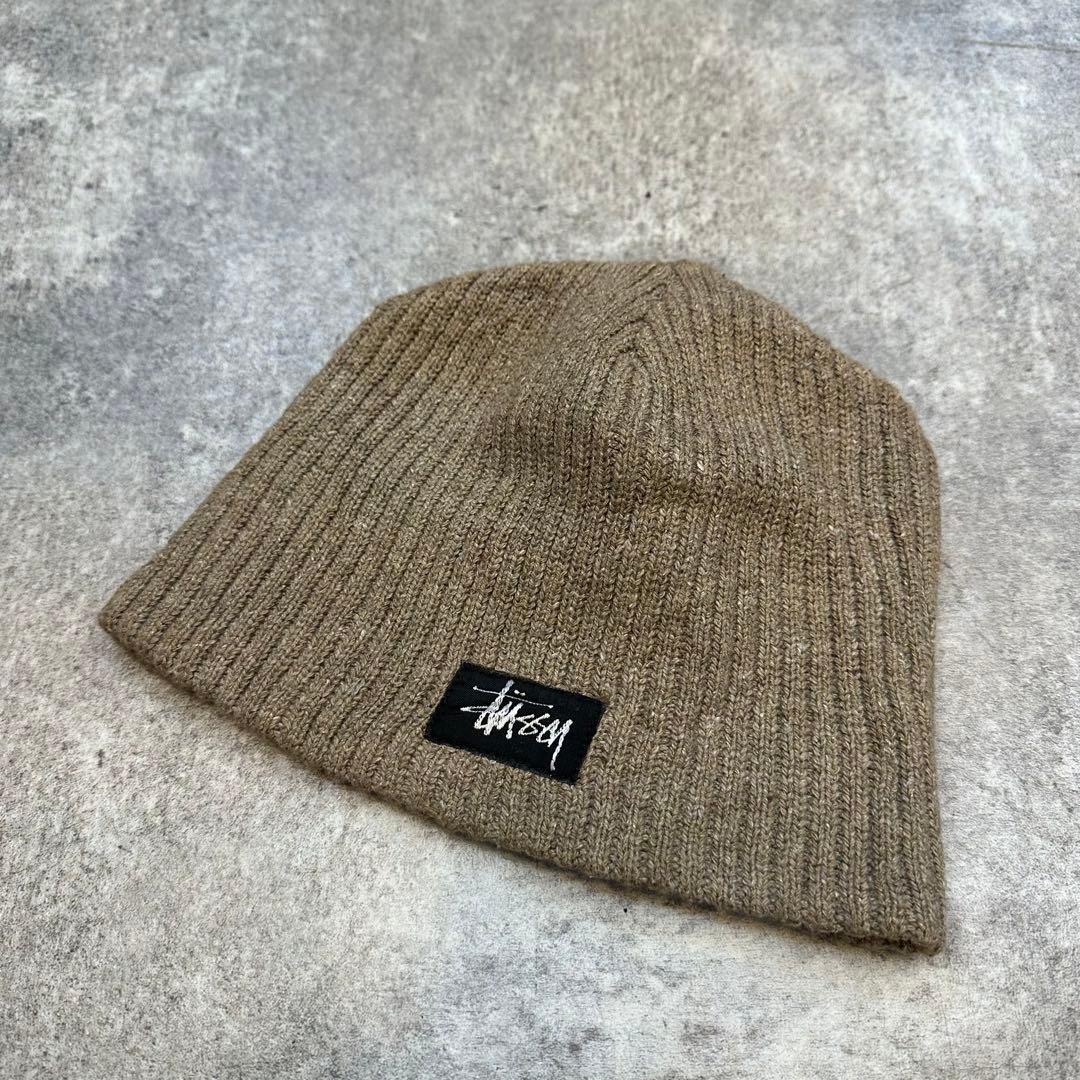 ステューシー old stussy 90s ニット帽 ビーニー - メルカリ