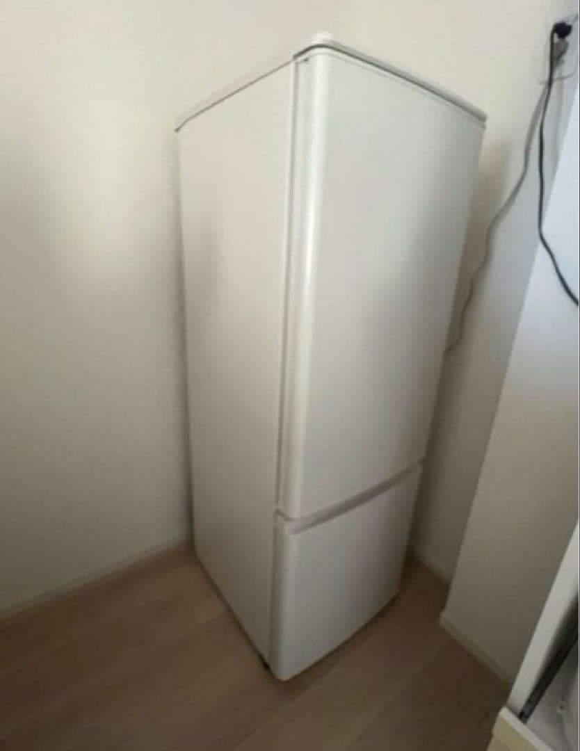 冷蔵庫 一人暮らし 単身用 小型 保証付き 三菱 MR-P17J-W 美品