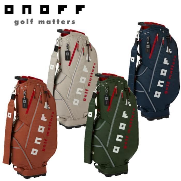 新品 ONOFF オノフ キャディバッグ OB3624 ダークグリーン
