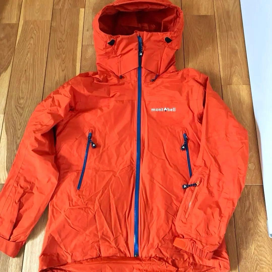モンベル　ストームパーカ　メンズS
