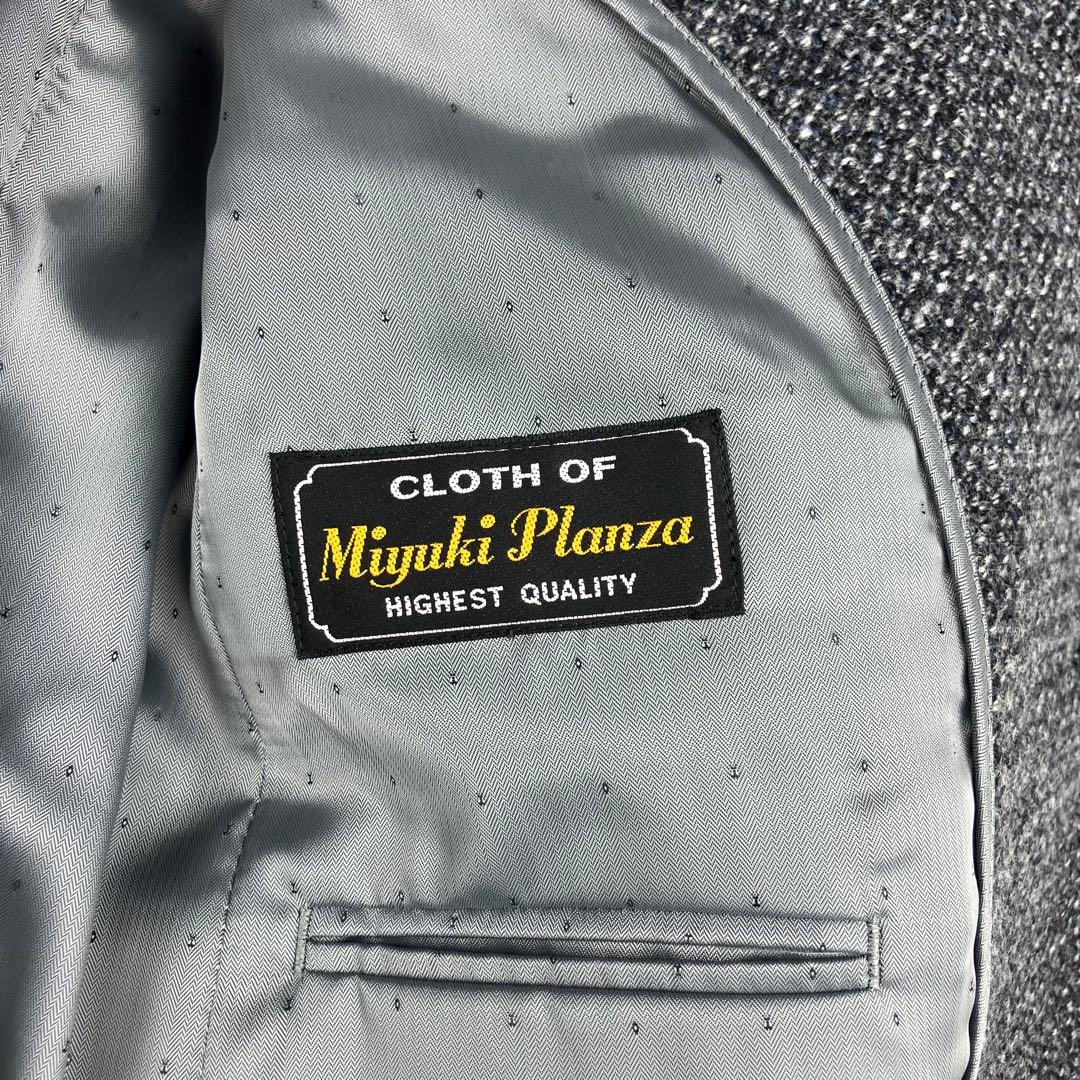 【未使用】ミユキプランザ　ツイード　テーラードジャケット　Mサイズ