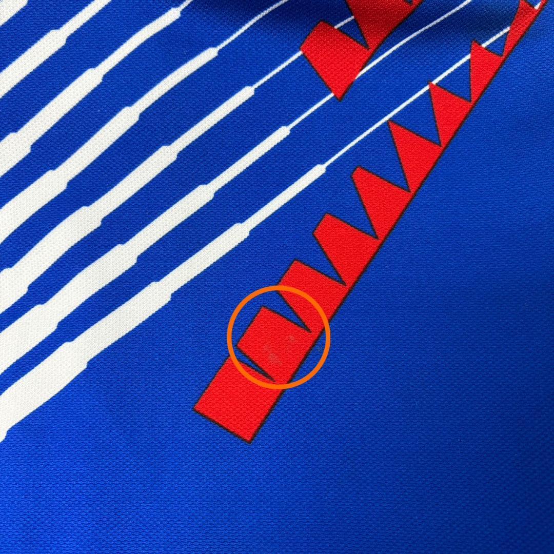 FU81《サッカー日本代表ジャージ》アシックス　トラックジャケット　ドーハ94年