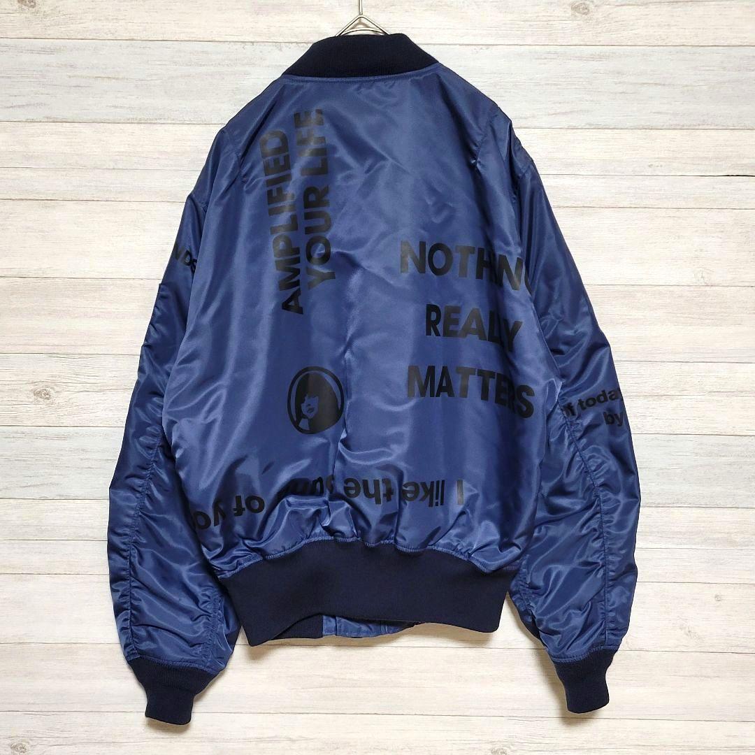 【美品M】HYSTERIC GLAMOUR フライトジャケット MA-1 総柄