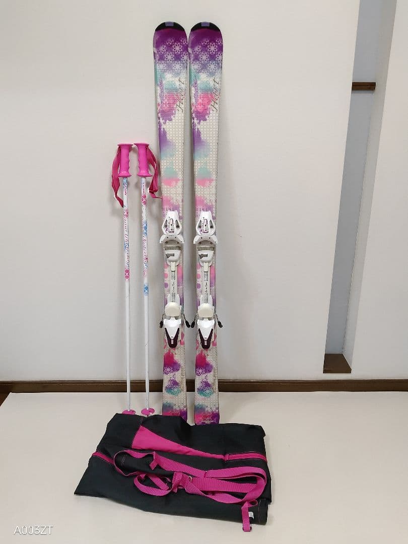スキー板　ストック　収納袋　レディース　3点　Hart　kazama　送料無料